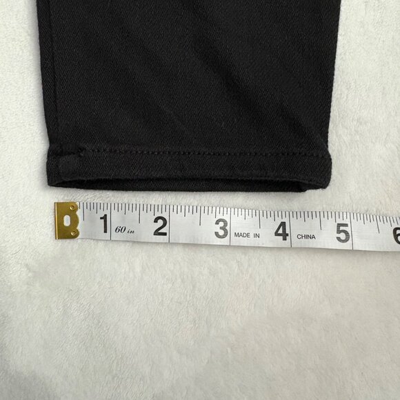 Time And Tru Womens Black Jeggings Skinny Pants L(12-14) Stretch Comfortable Fit - Picture 8 of 9